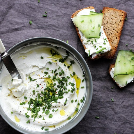 Házi natúr krémsajt – alap recept