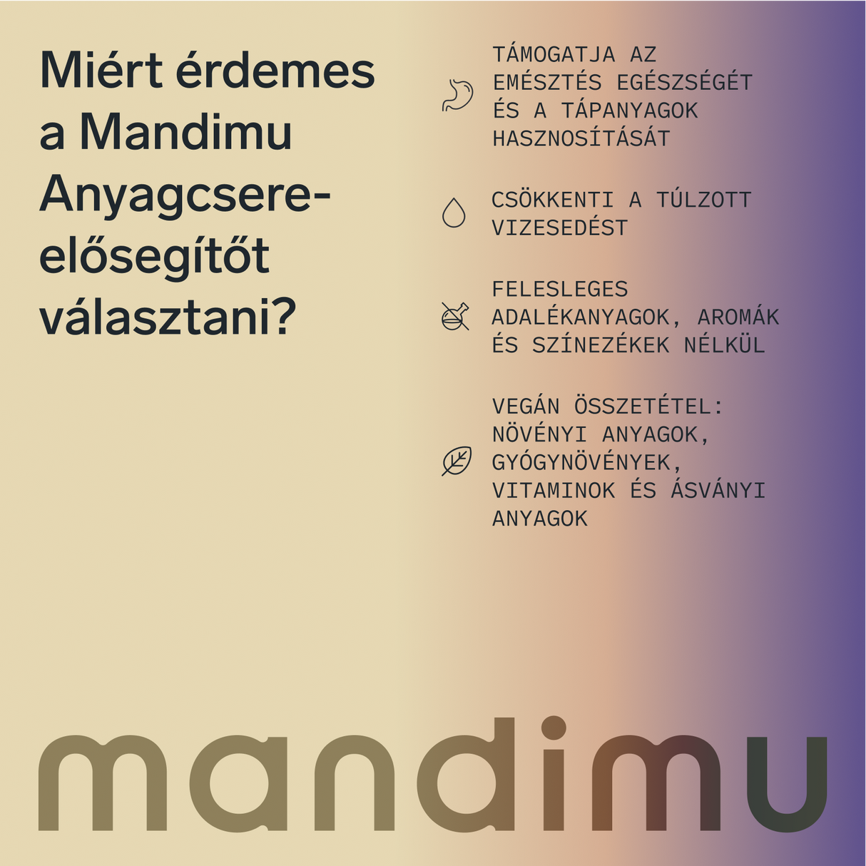 Anyagcsere elősegítő