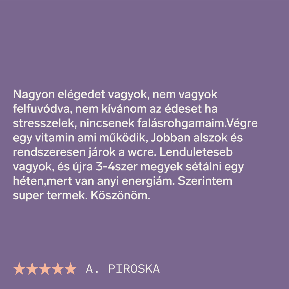 Anyagcsere elősegítő