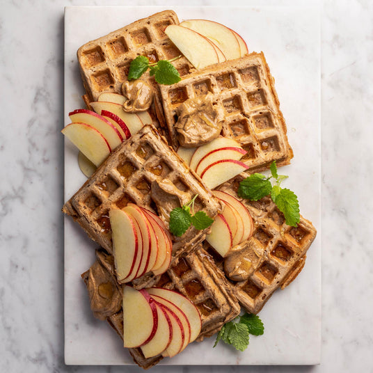 Almás-fahéjas waffel