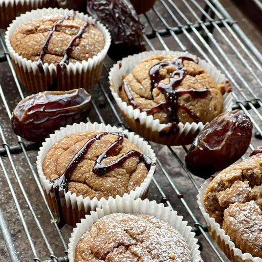 Datolyás muffin