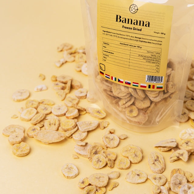 Fagyasztva szárított banán 🍌 (Liofilizált)