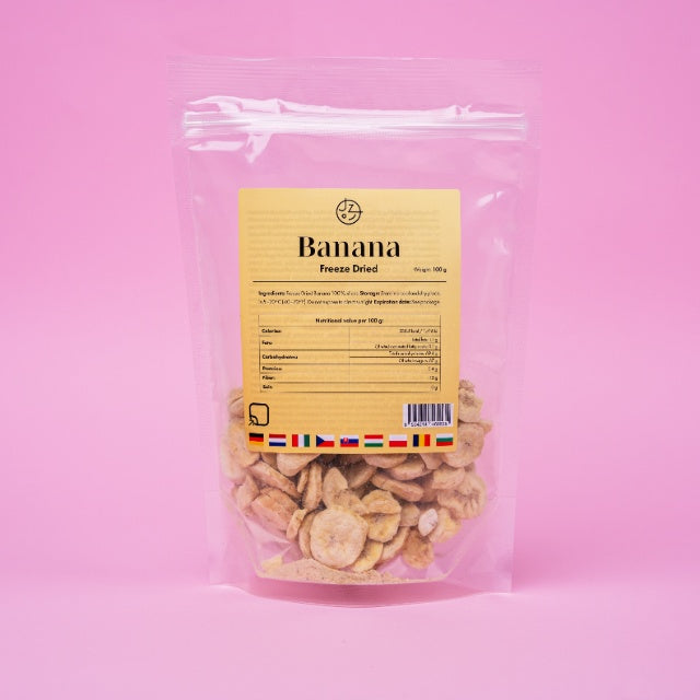Fagyasztva szárított banán 🍌 (Liofilizált)