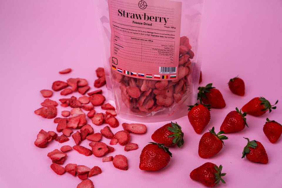 Fagyasztva szárított eper 🍓 (Liofilizált)