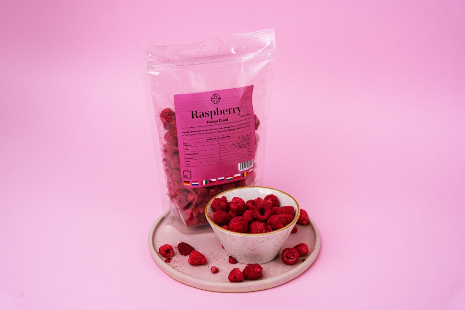 Fagyasztva szárított málna 🥰 (Liofilizált)