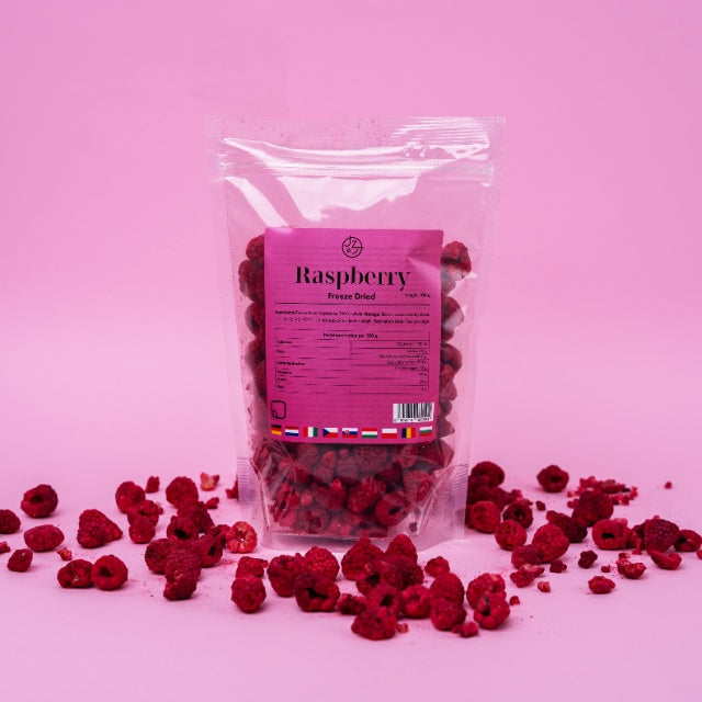 Fagyasztva szárított málna 🥰 (Liofilizált)