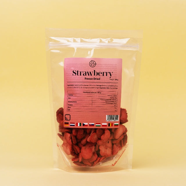 Fagyasztva szárított gyümölcskészlet – eper, málna, banán és mangó 🍌🥭🍓(Liofilizált)