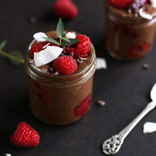 Csokoládés chia puding