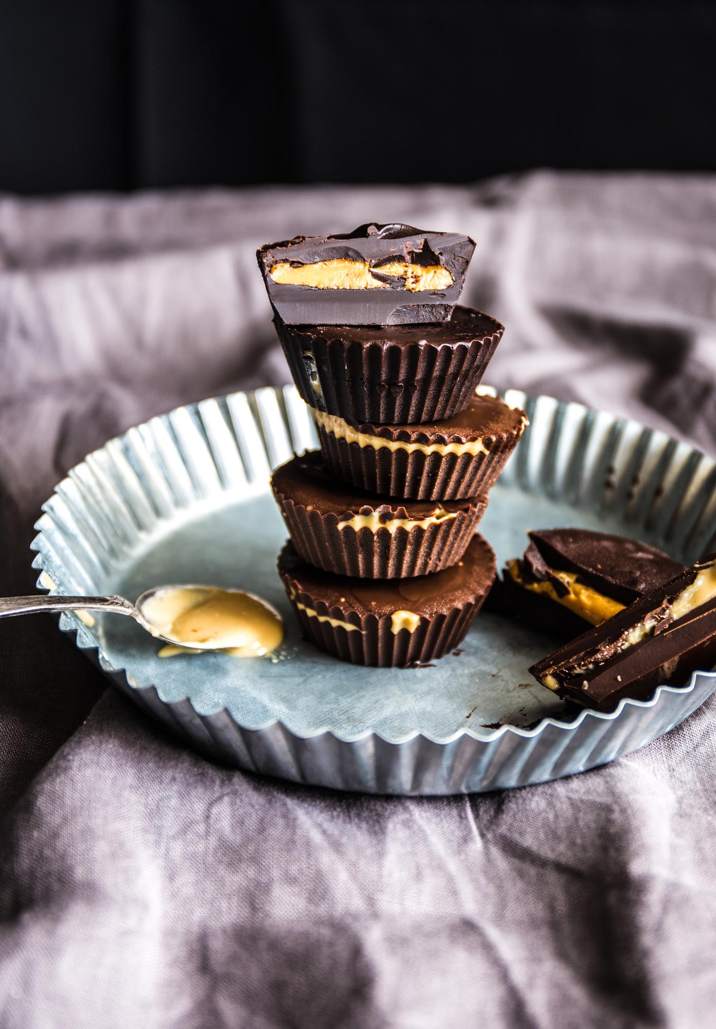 Mogyorós kosárkák csokoládéval