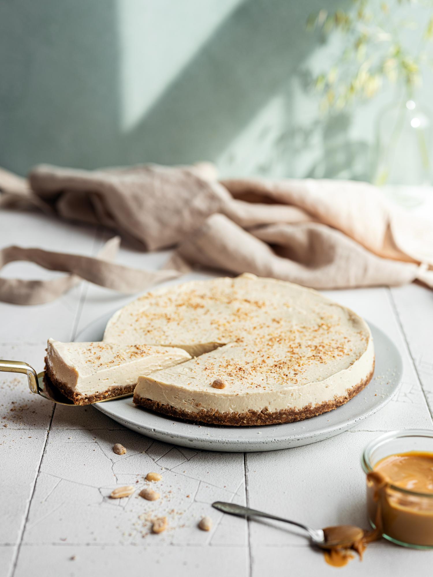 Mogyorós sajttorta