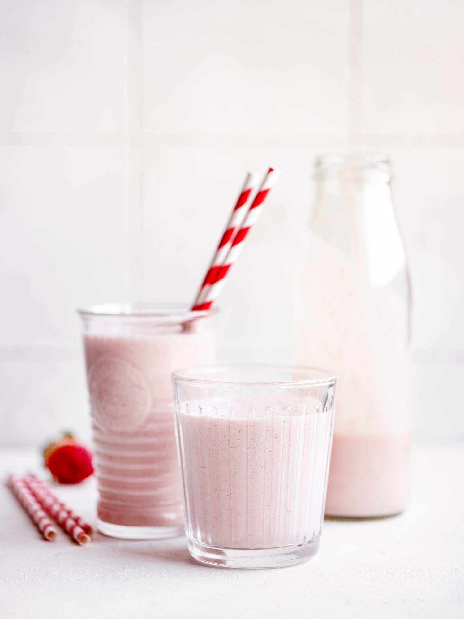 Banános-epres smoothie
