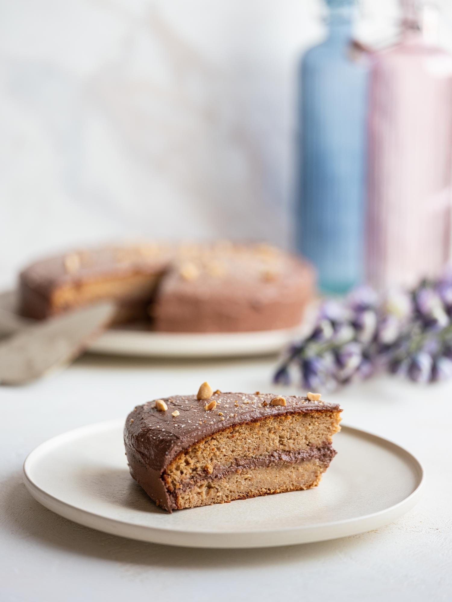 Gluténmentes torta mogyoróvajjal