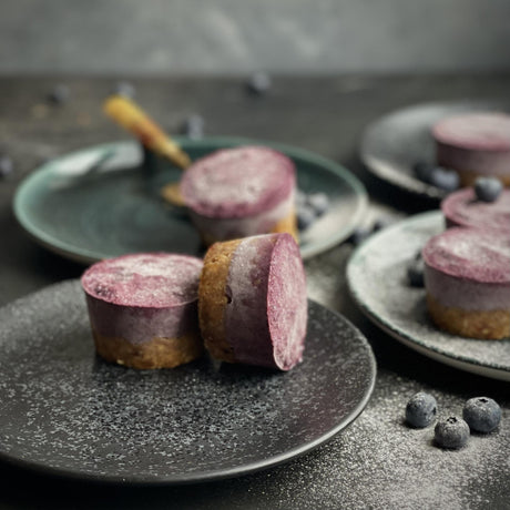 Áfonyás sajttorta sütés nélkül