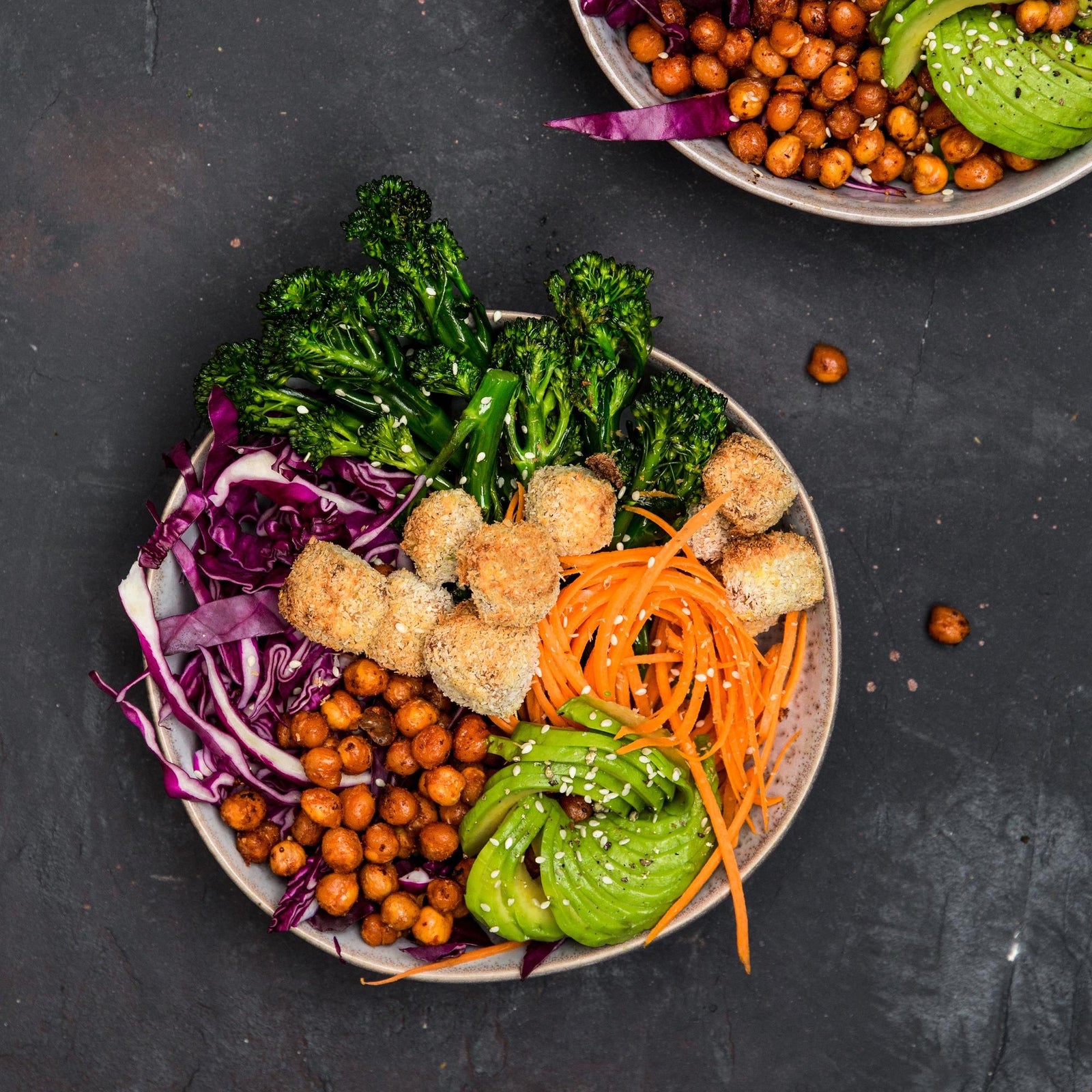 Bowl kókuszos tofuval