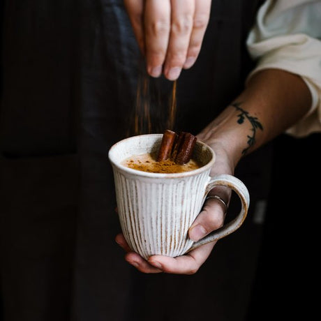 Fahéjas chai latte