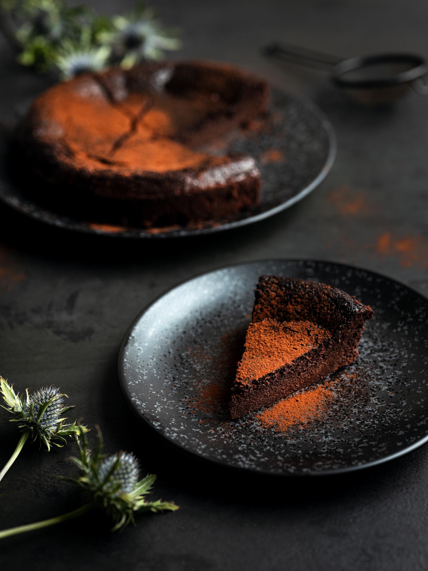 Lisztes nélküli csokoládétorta