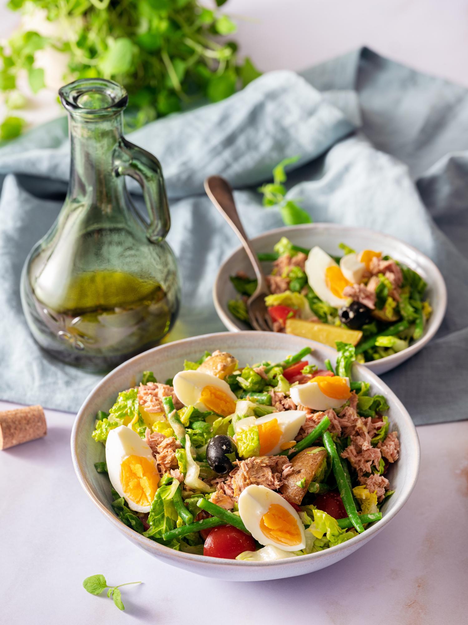 Francia Niçoise saláta