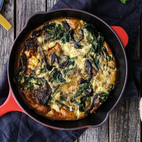 Gombás frittata
