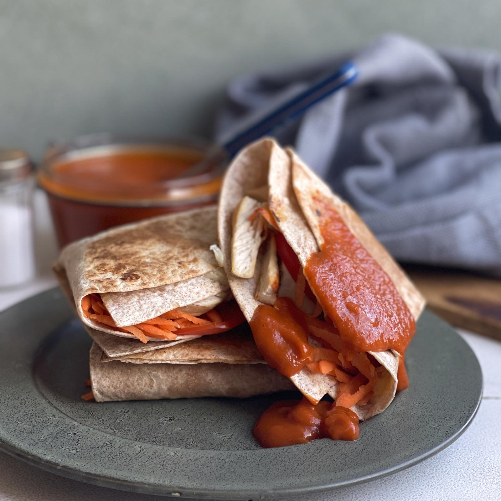 Töltött tortilla