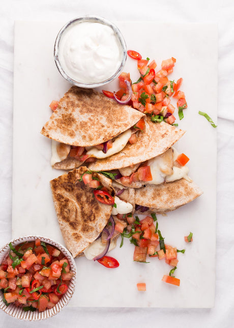 Csirkés quesadilla mozzarellával