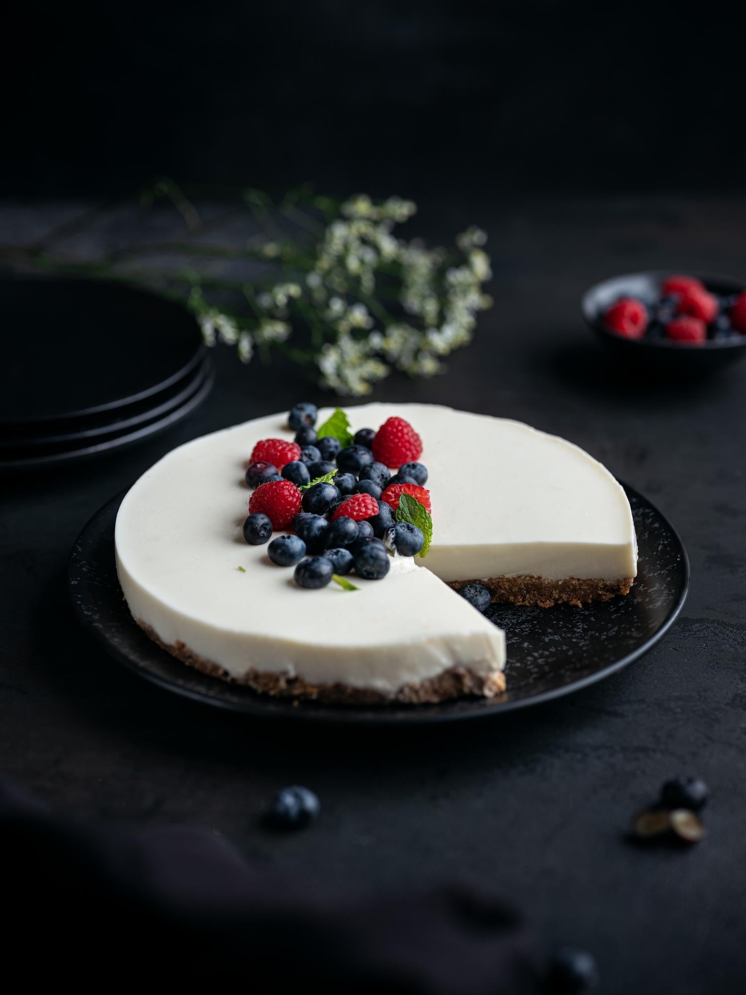 Joghurtos sajttorta