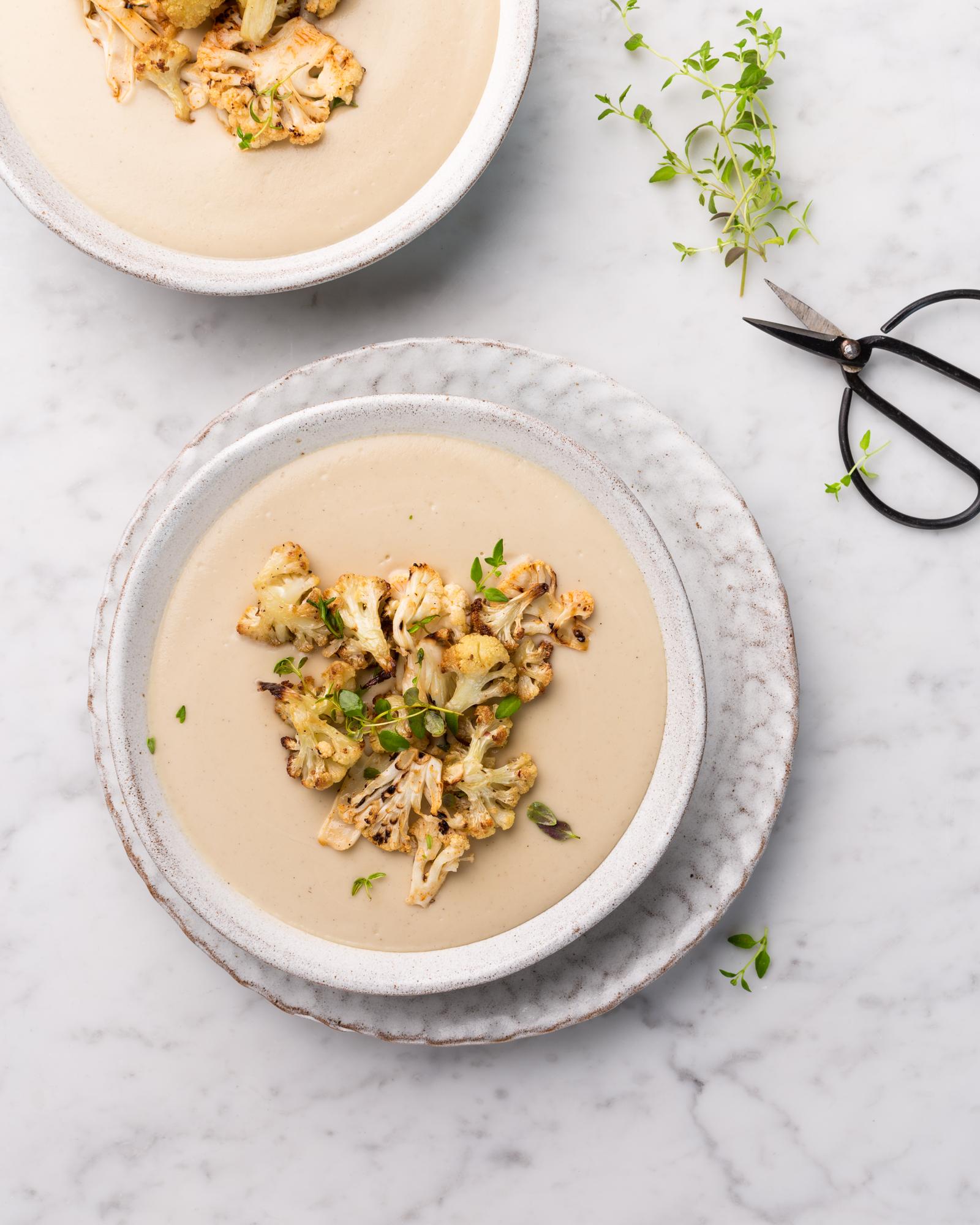 Karfiolkrémleves kókusztejjel