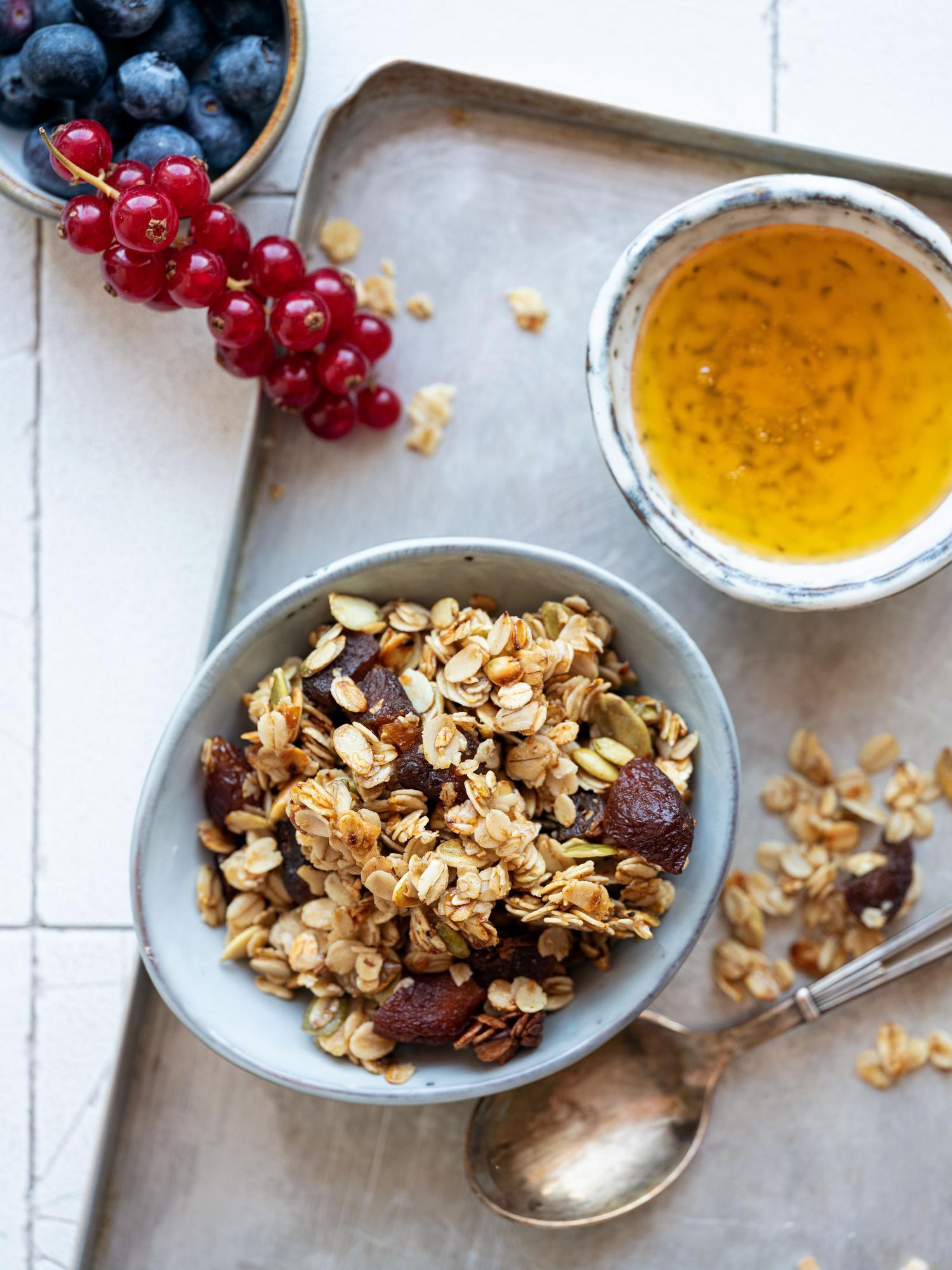Kókuszos serpenyős granola