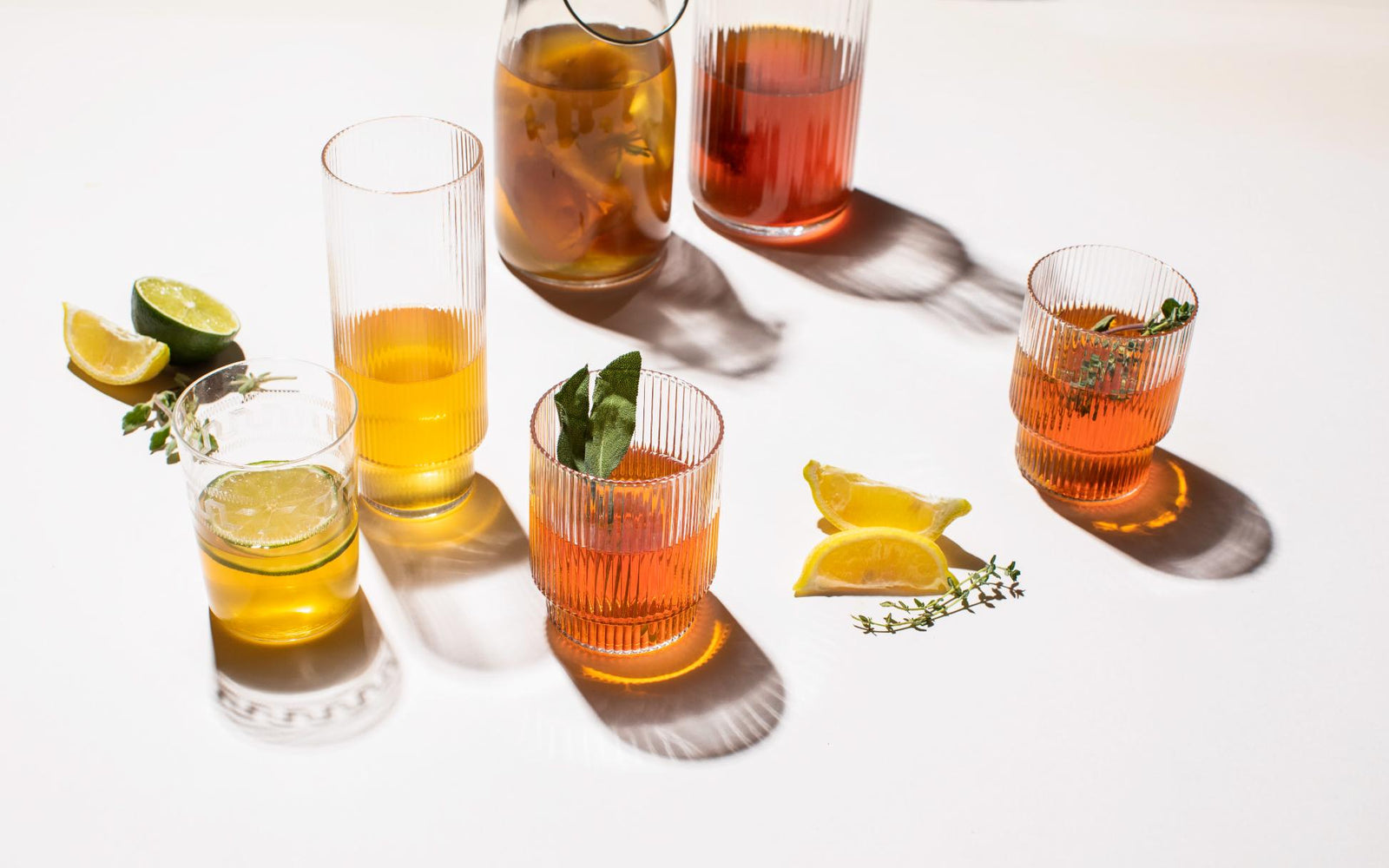 Citrusos zöld teából készült kombucha