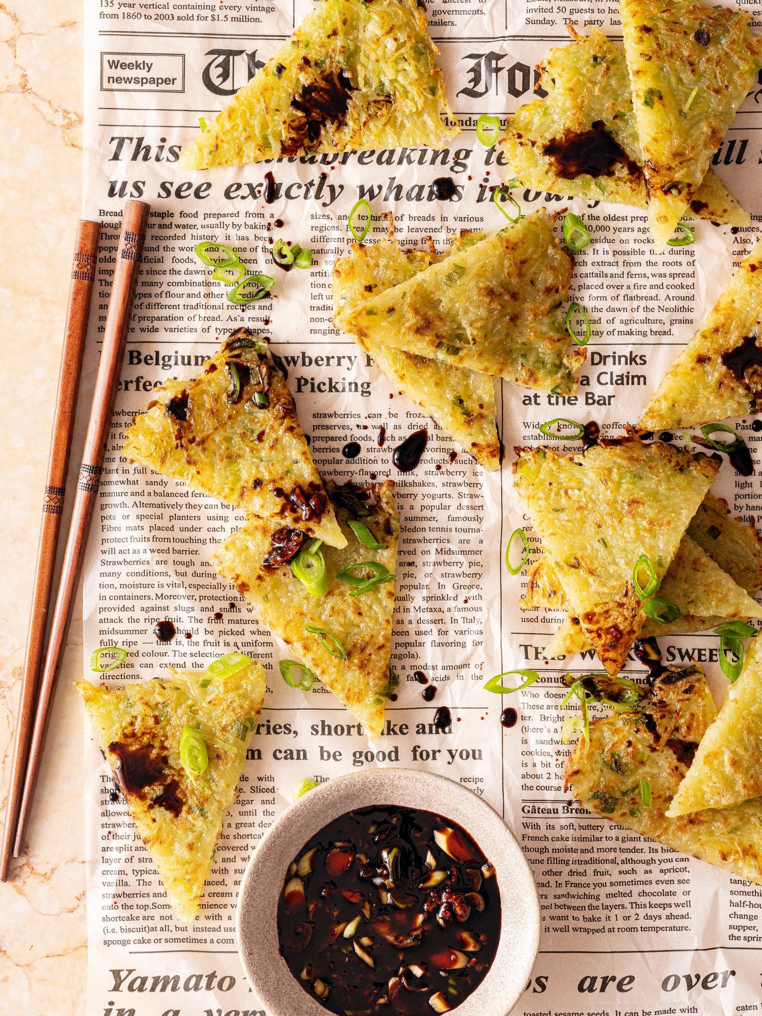 Koreai burgonyapalacsinta