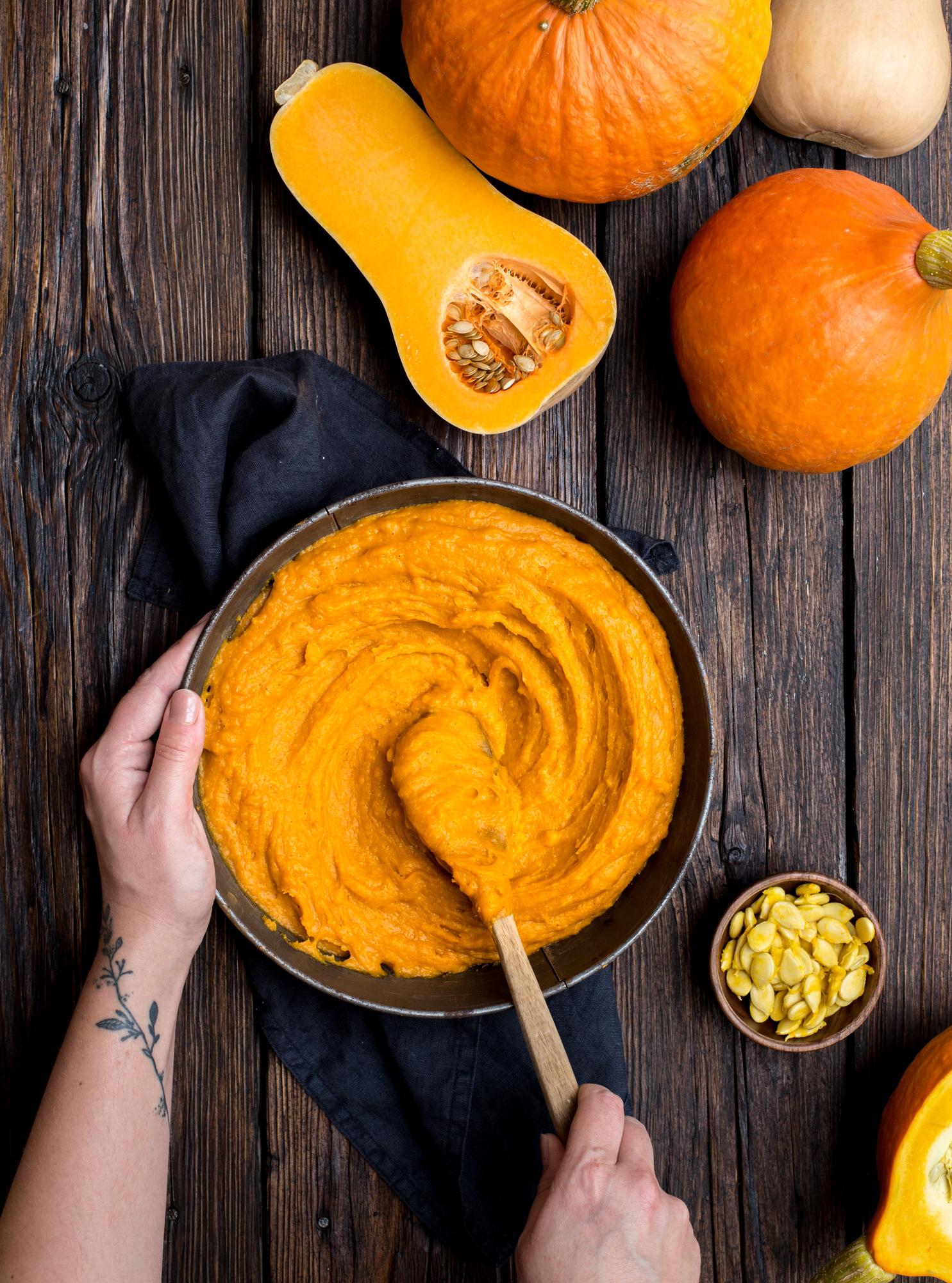 Sütőtökpüré
