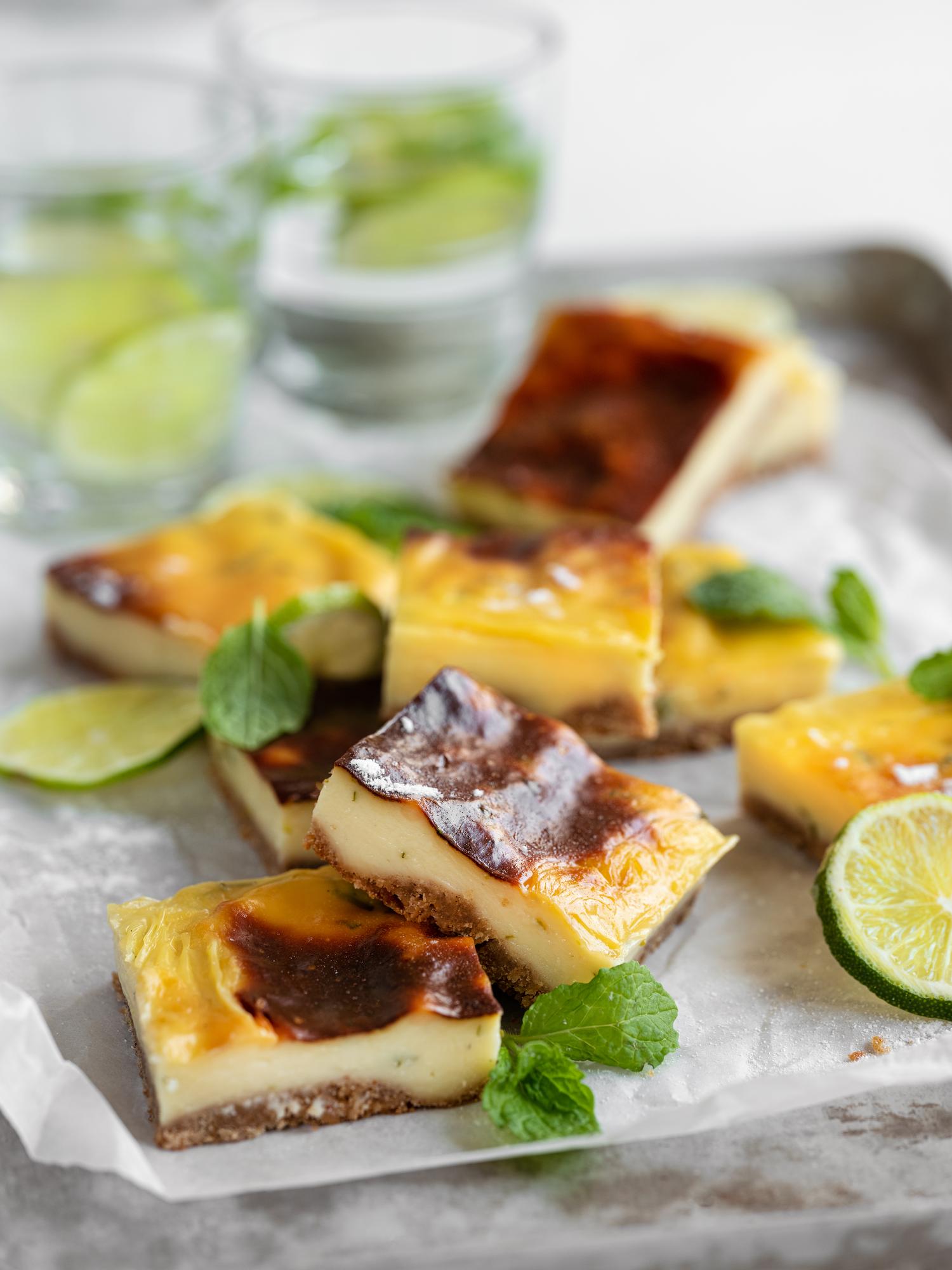 Lime-os szelet