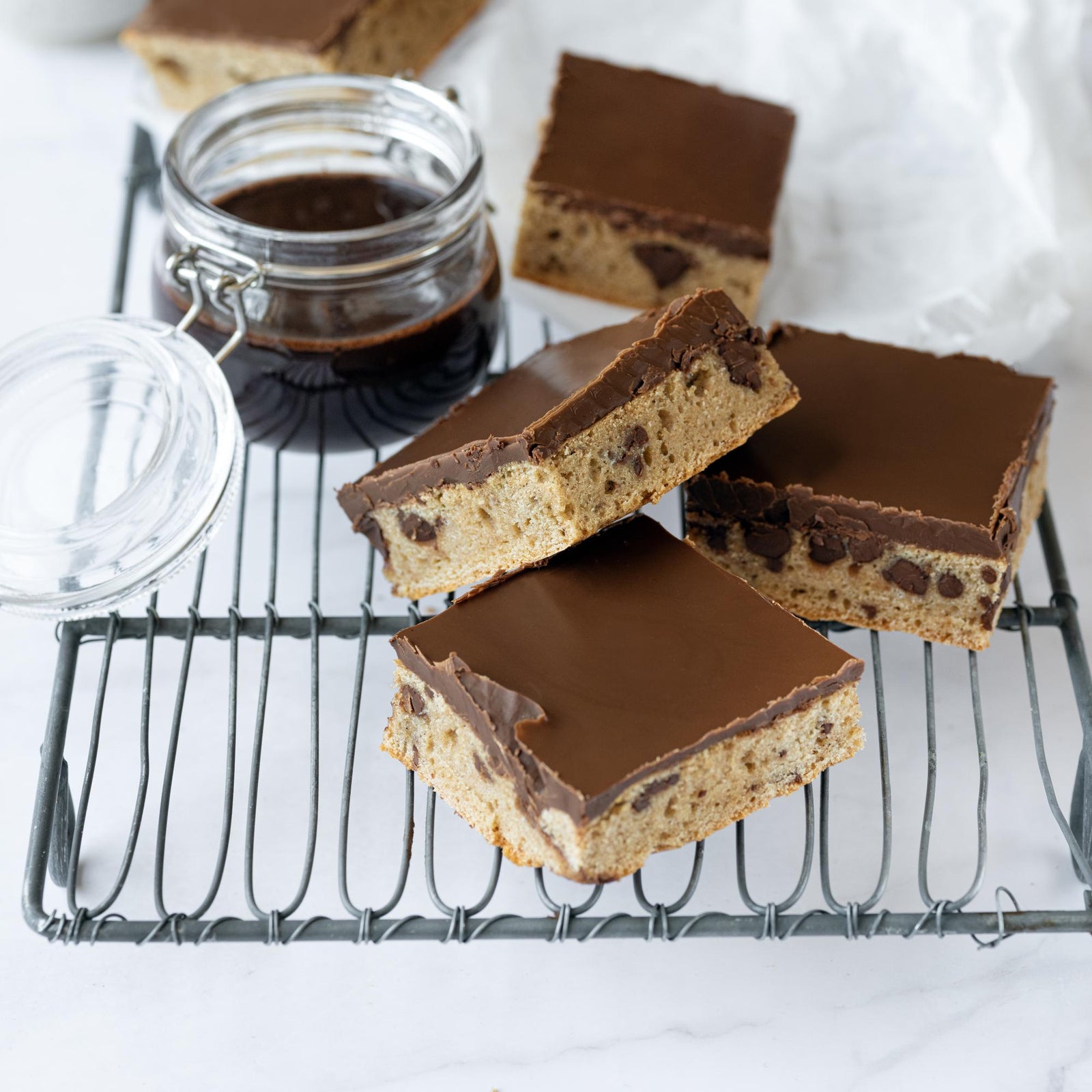 Limonádés sütemény csokival