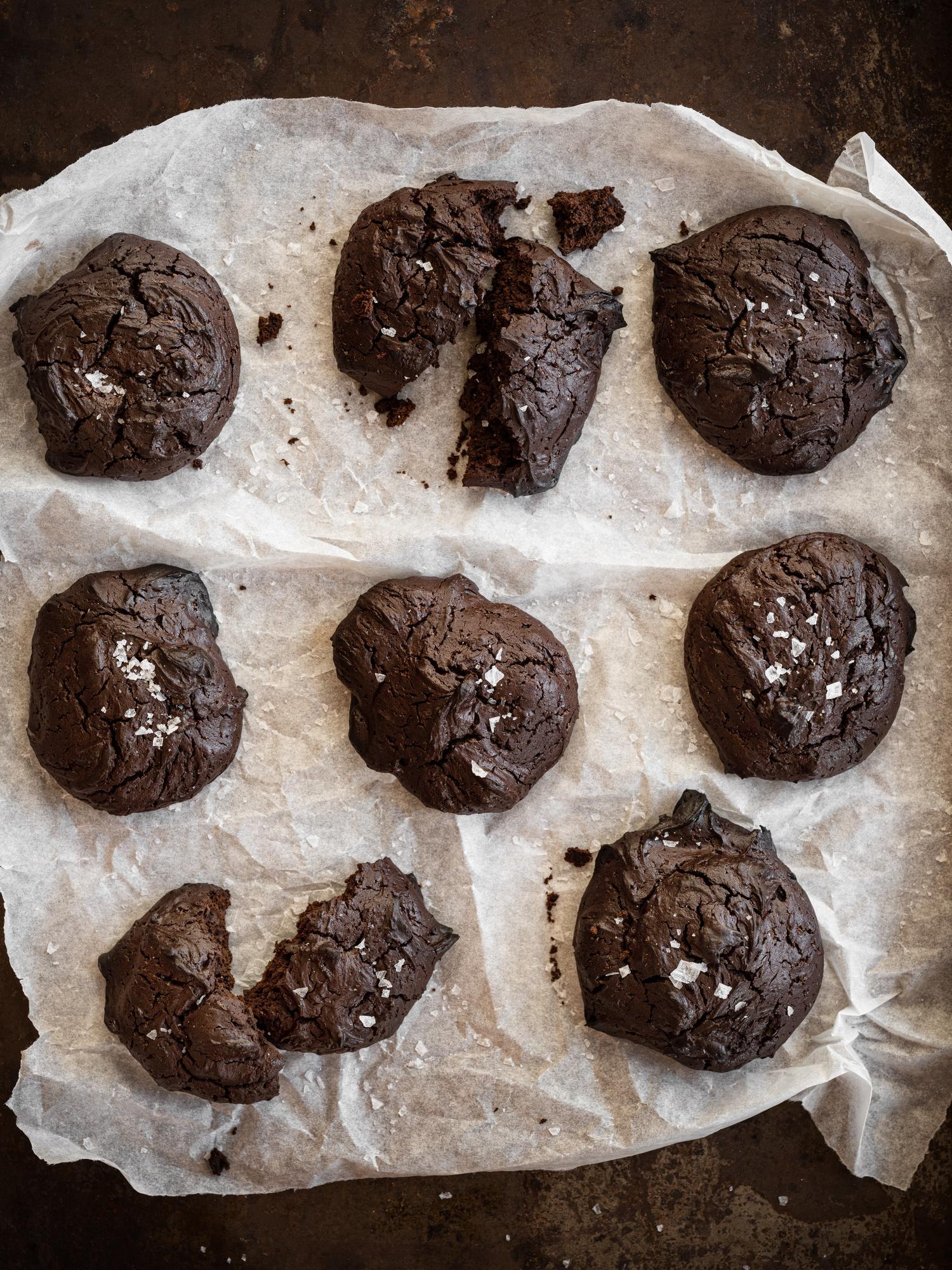 Lisztes nélküli csokoládés keksz