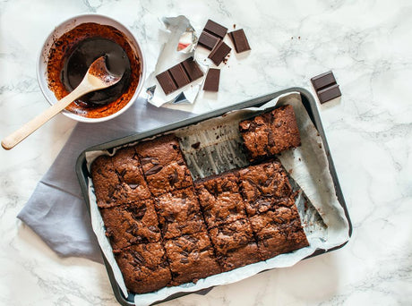 Diós brownies