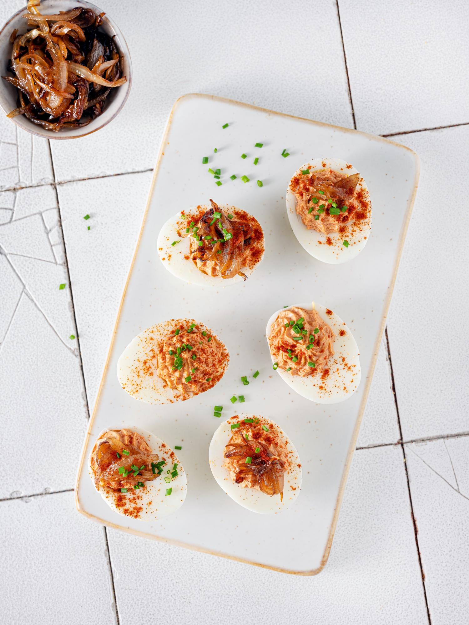 Csípős ördögi tojás