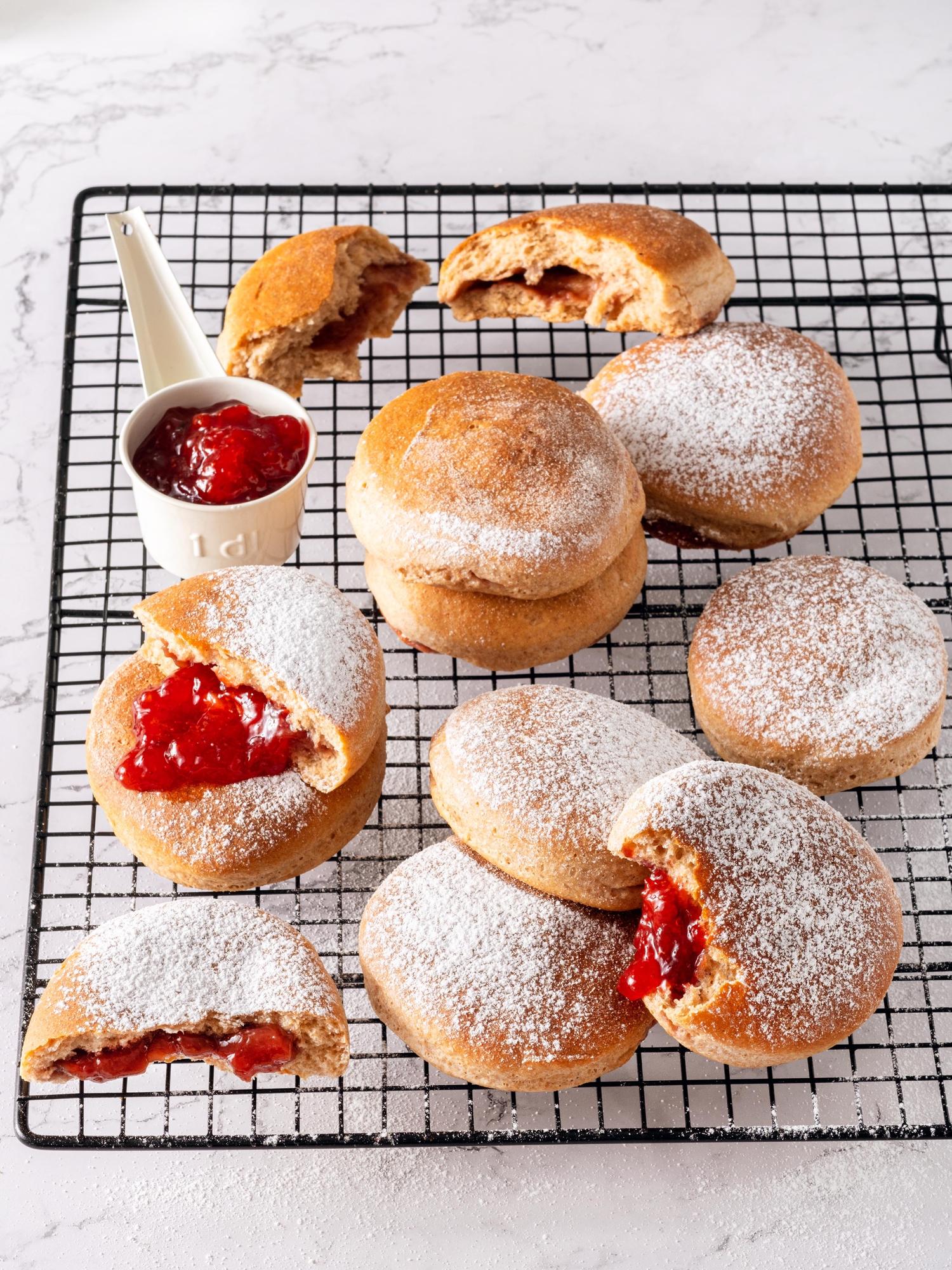 Osztrák fánk (Krapfen)