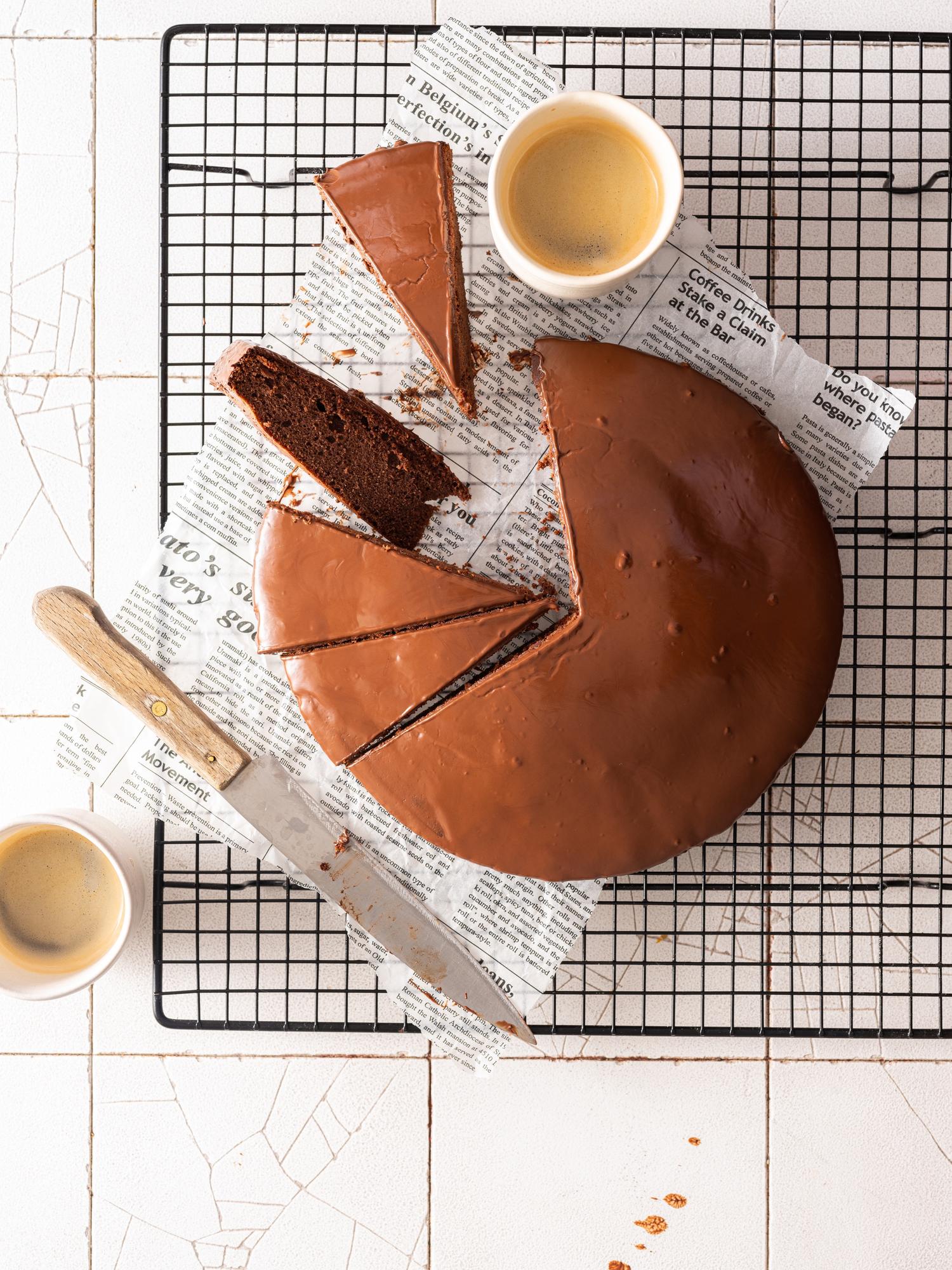 Osztrák Sacher torta