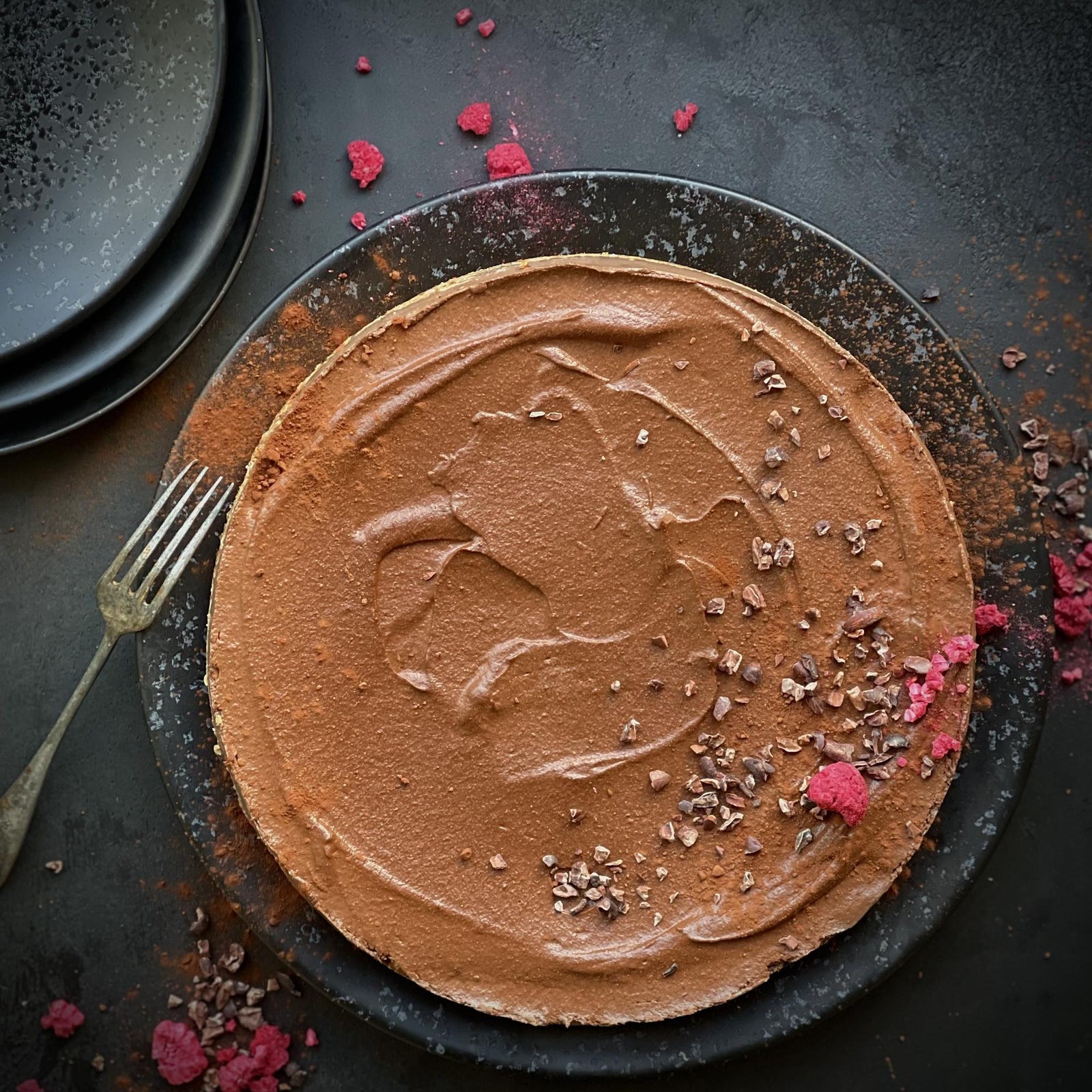 Raw csokoládétorta