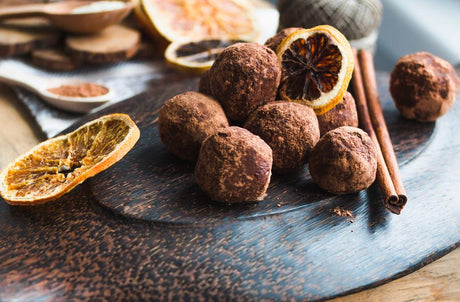 Raw kakaós golyók