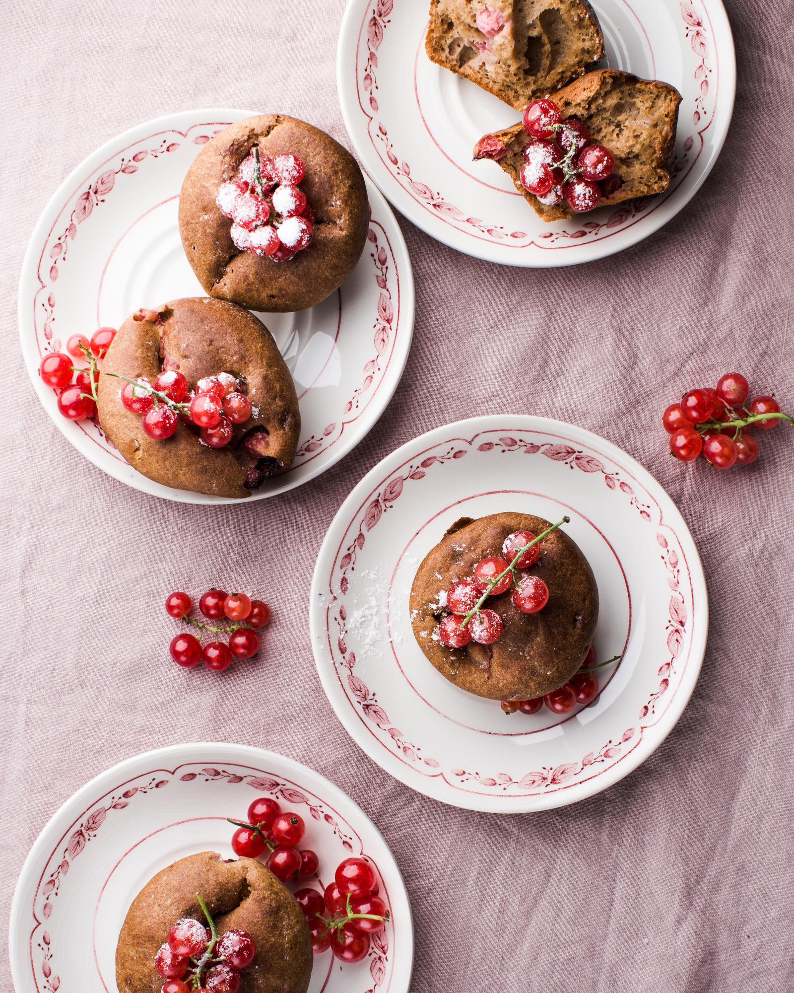 Ribizlis muffin