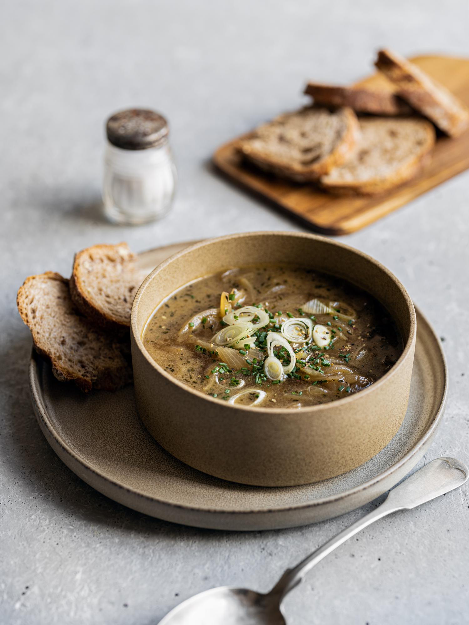 Gyors hagymakrémleves