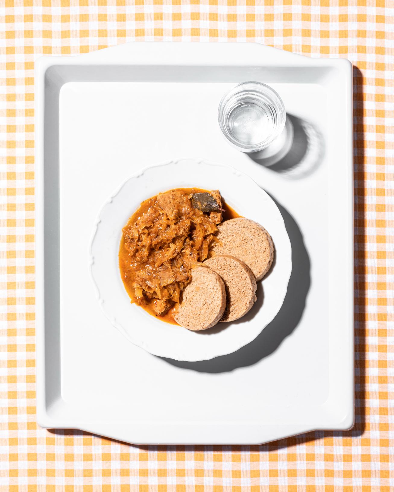 Székelykáposzta hrnkos gombóccal