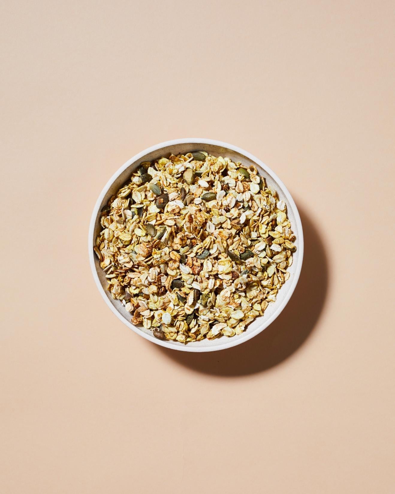 Sós curryos granola