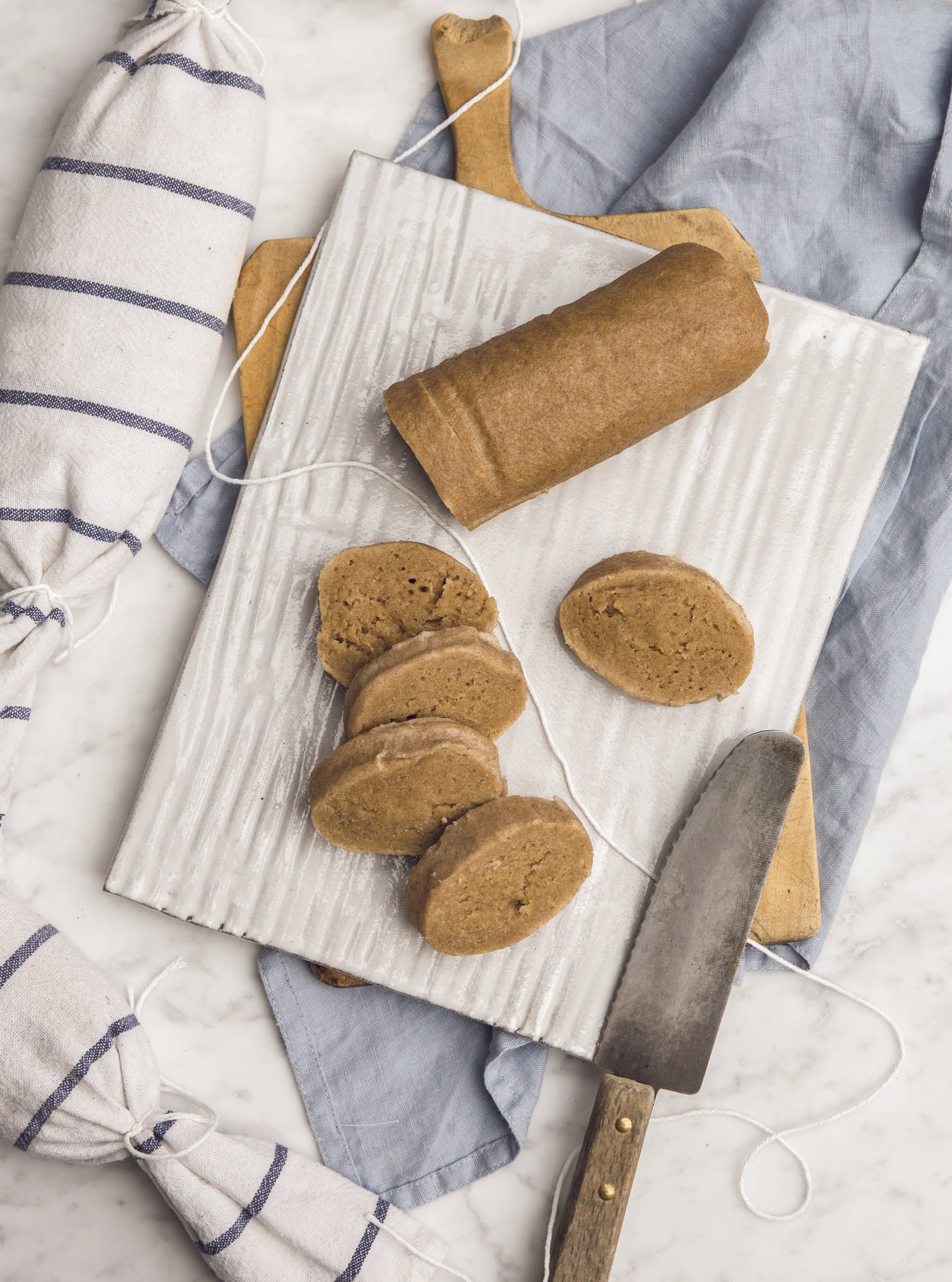 Tönkölybúza-burgonyagombóc