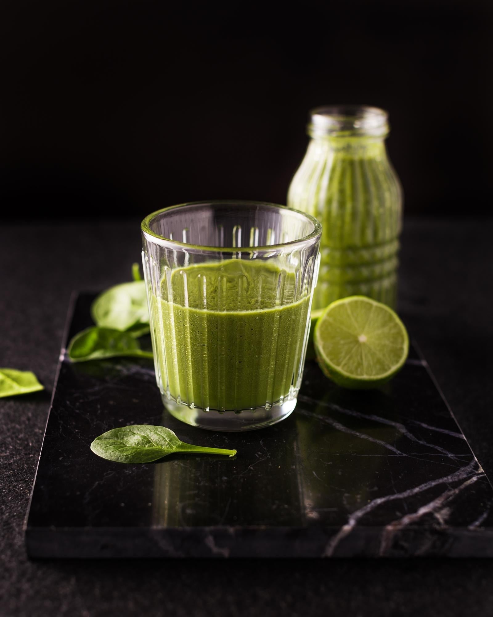 Spenótos smoothie
