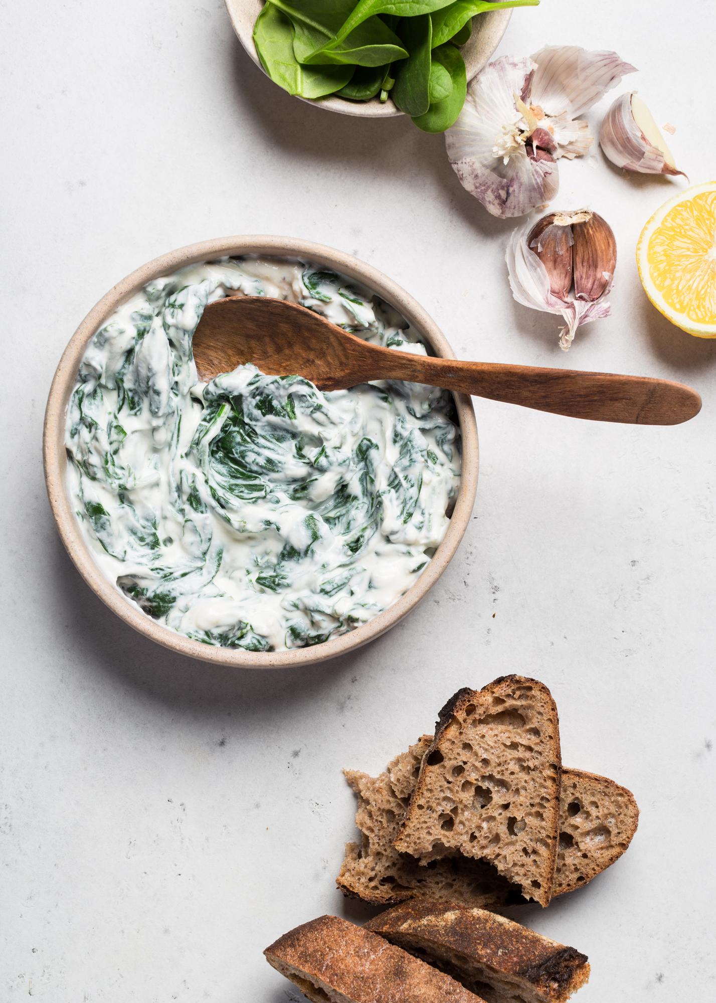 Spenótos szendvicskrém