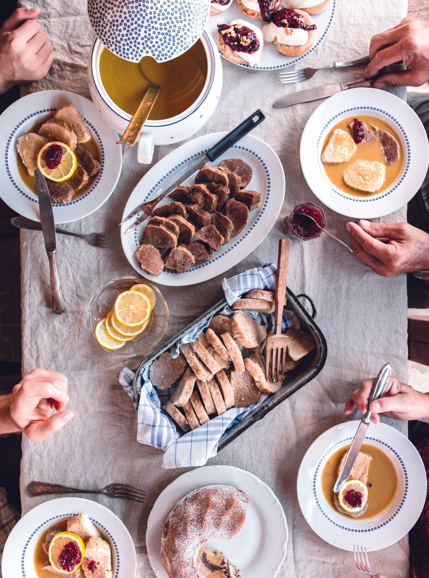 Mártásos marhahús (svíčková)