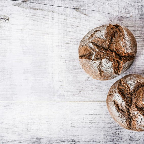 Teljes kiőrlésű rozsos zsemle