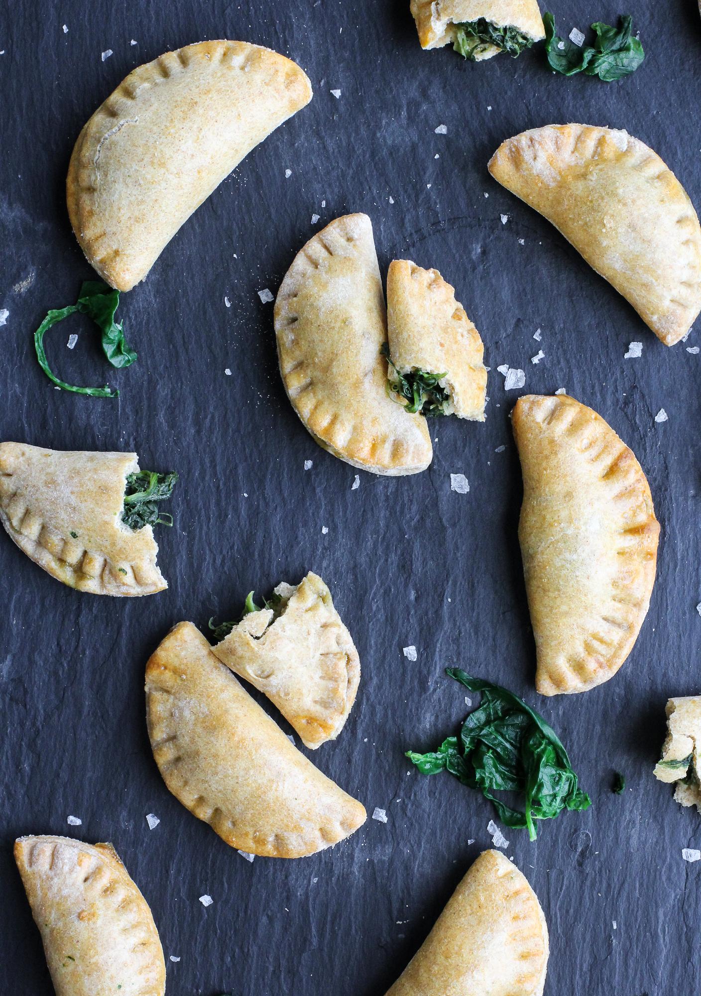 Teljes kiőrlésű spenótos batyu