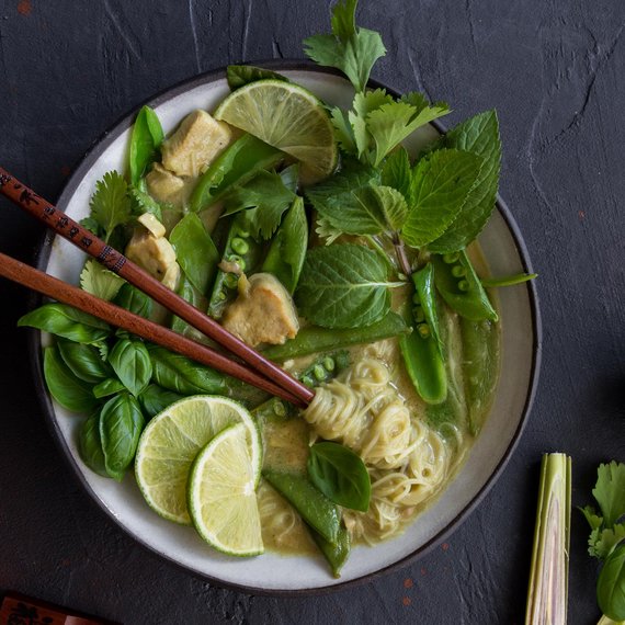 Thai currys csirkehús